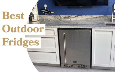 Fridge for your outdoor kitchen