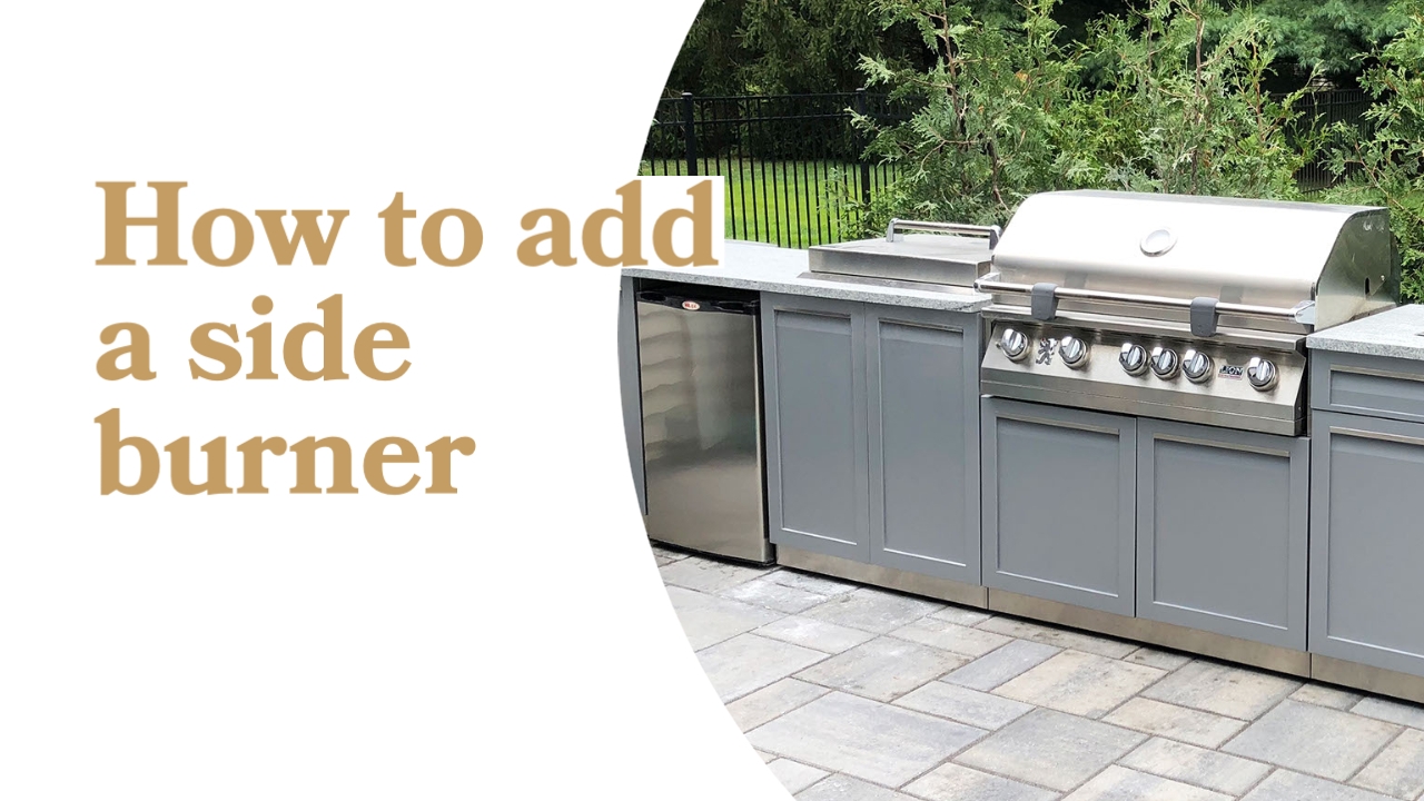 How to add a side burner