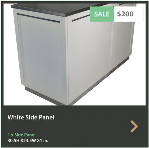 4 Life Outdoor Product Image White Side Panel