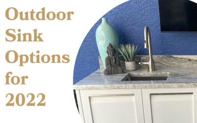 Outdoor kitchen sink options – Spring 2022