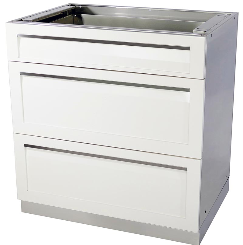 3 drawer stainless steel cabinet 4 life outdoor kitchen – 4 Life ...