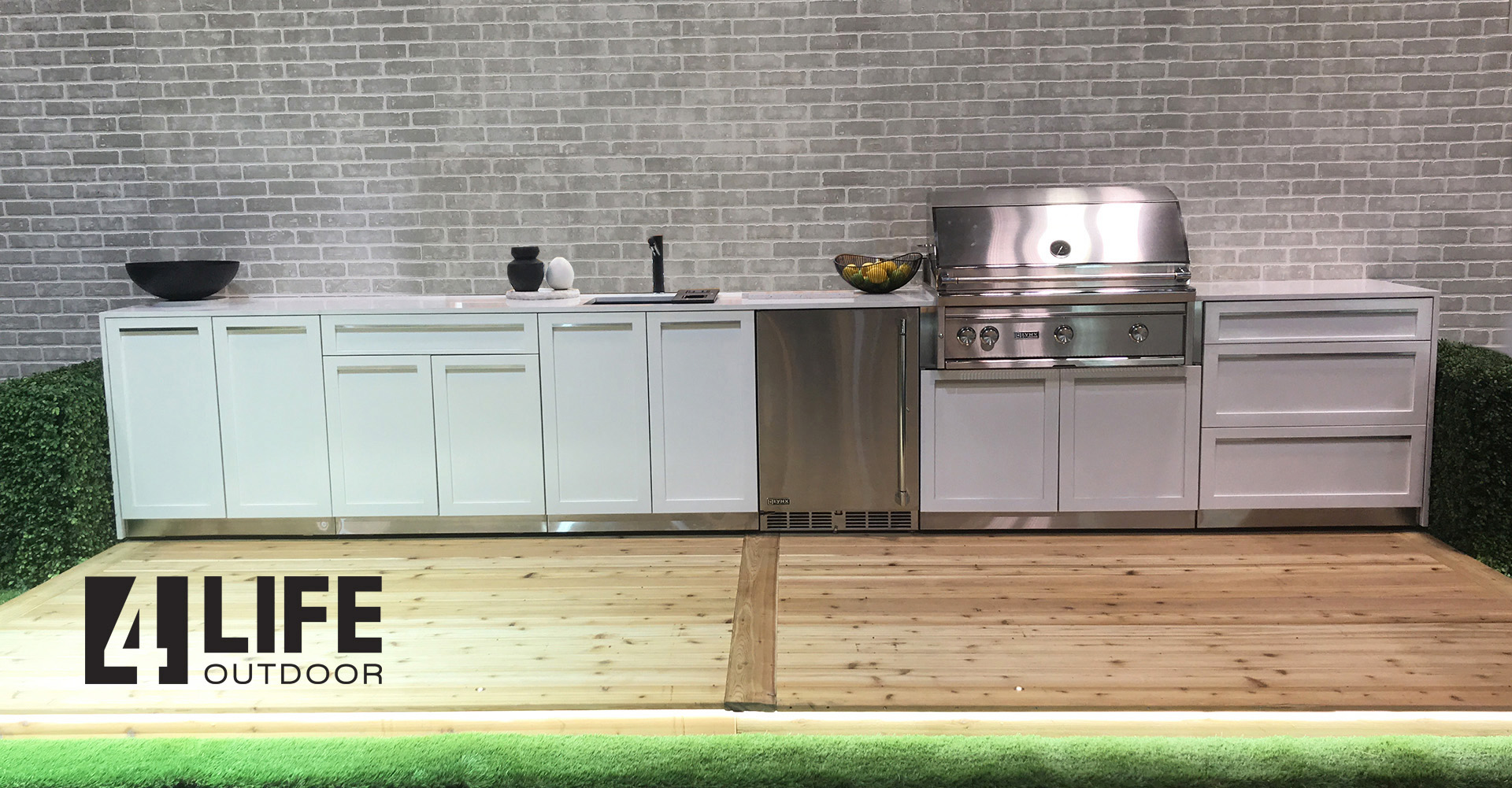 Best stainless steel outdoor kitchen cabinets? – 4 Life Outdoor Kitchens